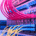 Neat and organised structured cabling in office rack,
