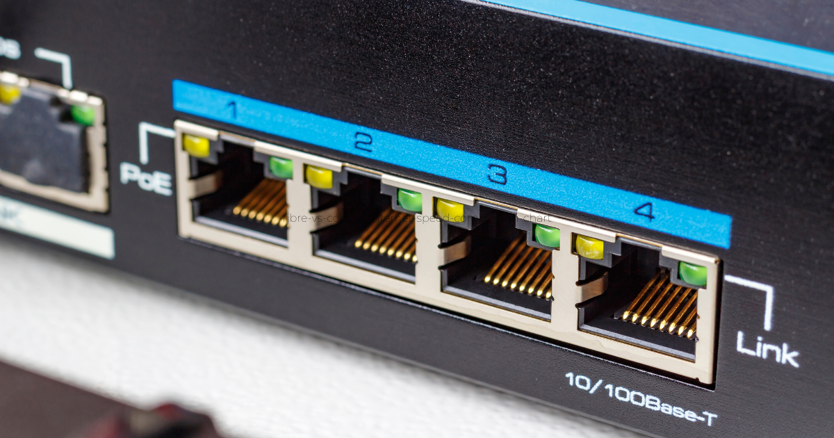 PoE-enabled network switch