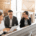 Business managers planning structured cabling upgrade