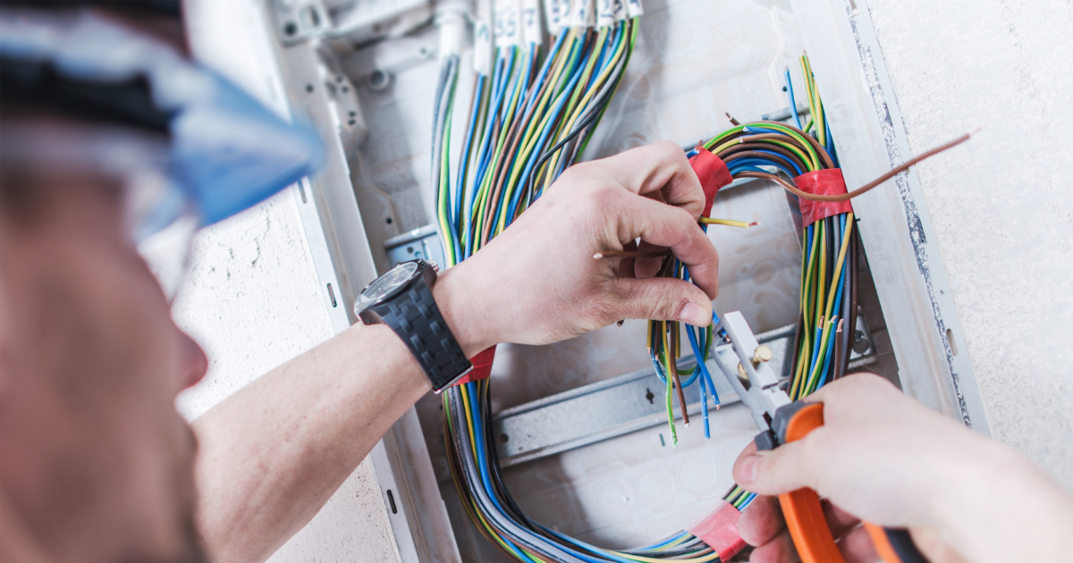 Certified technicians upgrading office cabling with minimal downtime.