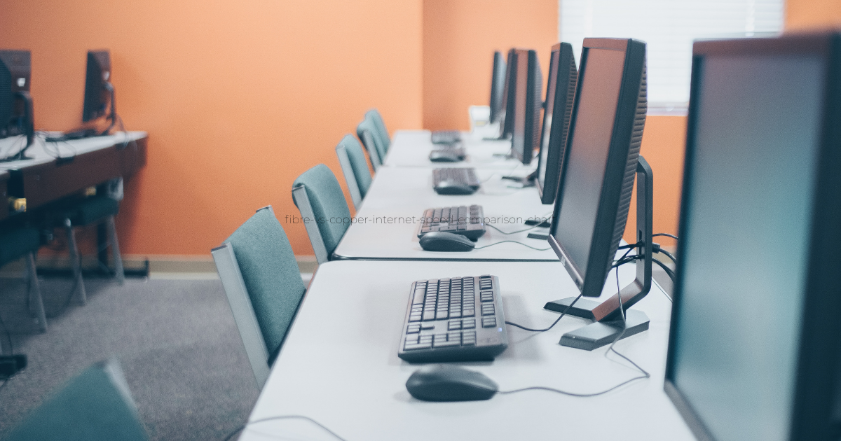 Quiet office during network upgrade with minimal disruption