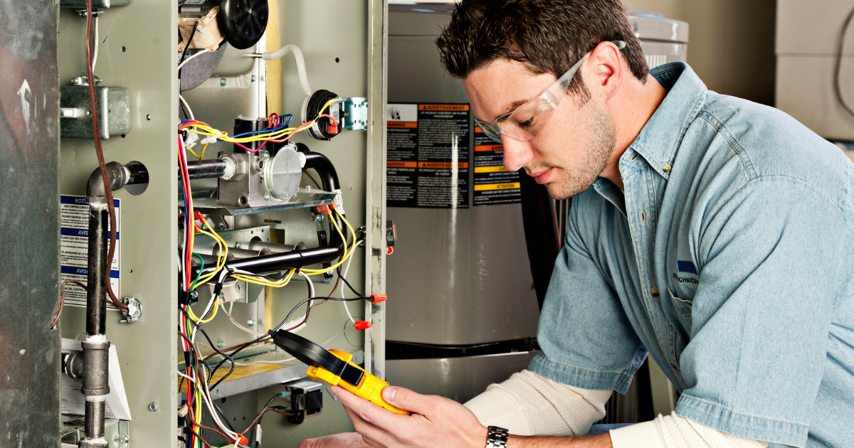 Professional cabling technician testing business network installation for certification.