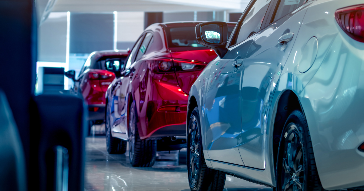 Data cabling installation for a car dealership showroom network.