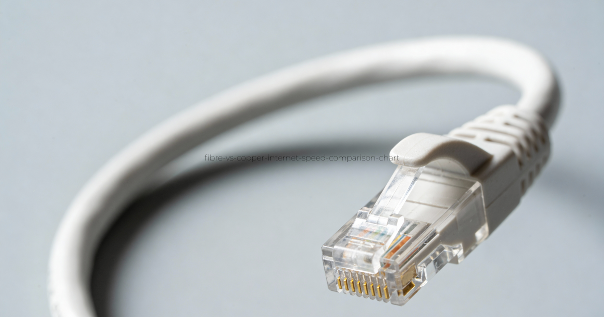 Close-up of Cat6a data cable,