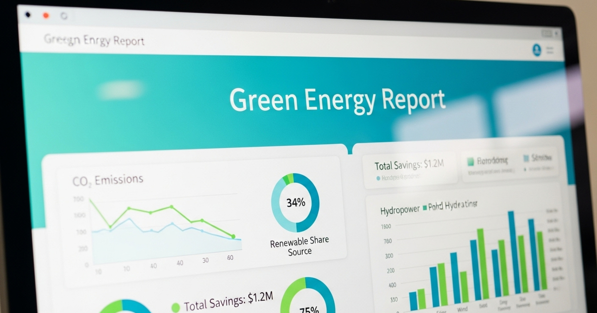 Smart building energy-management system connected through structured cabling.
