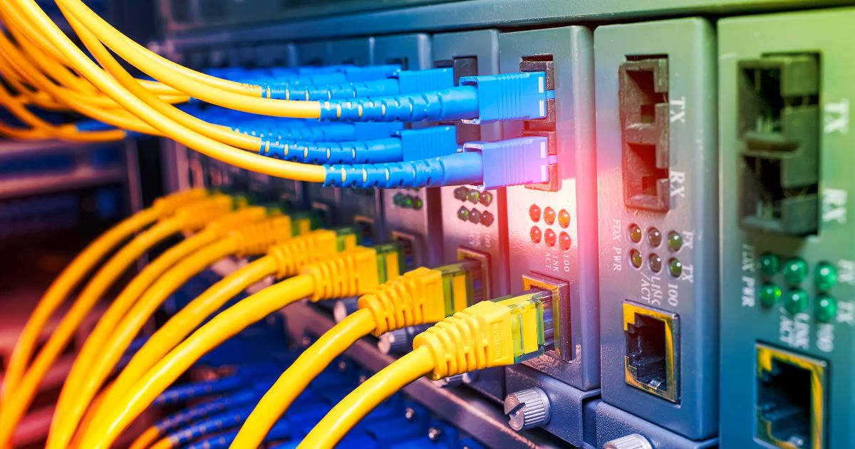 Network cabinet and structured cabling installation in Birmingham